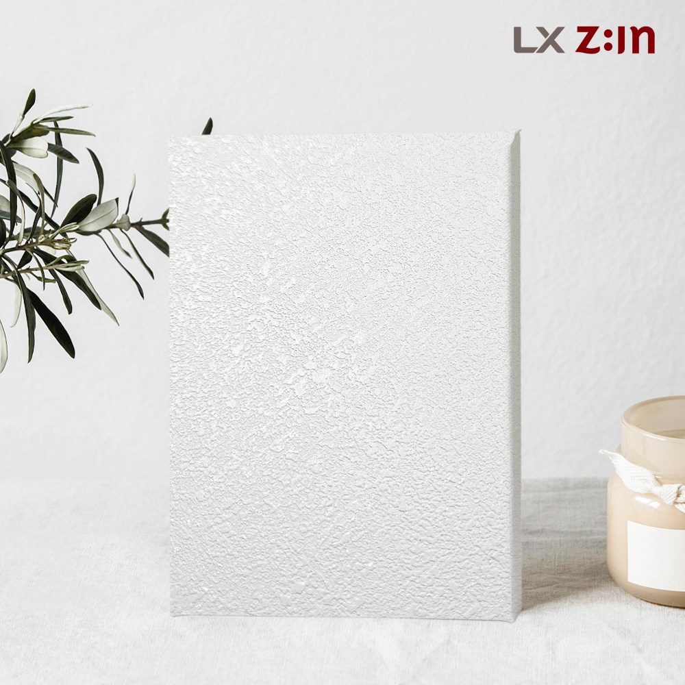 LX실크벽지 만능 풀바른벽지 82477-01 스톤 회벽 화이트 1롤 5평 셀프도배 40,900원