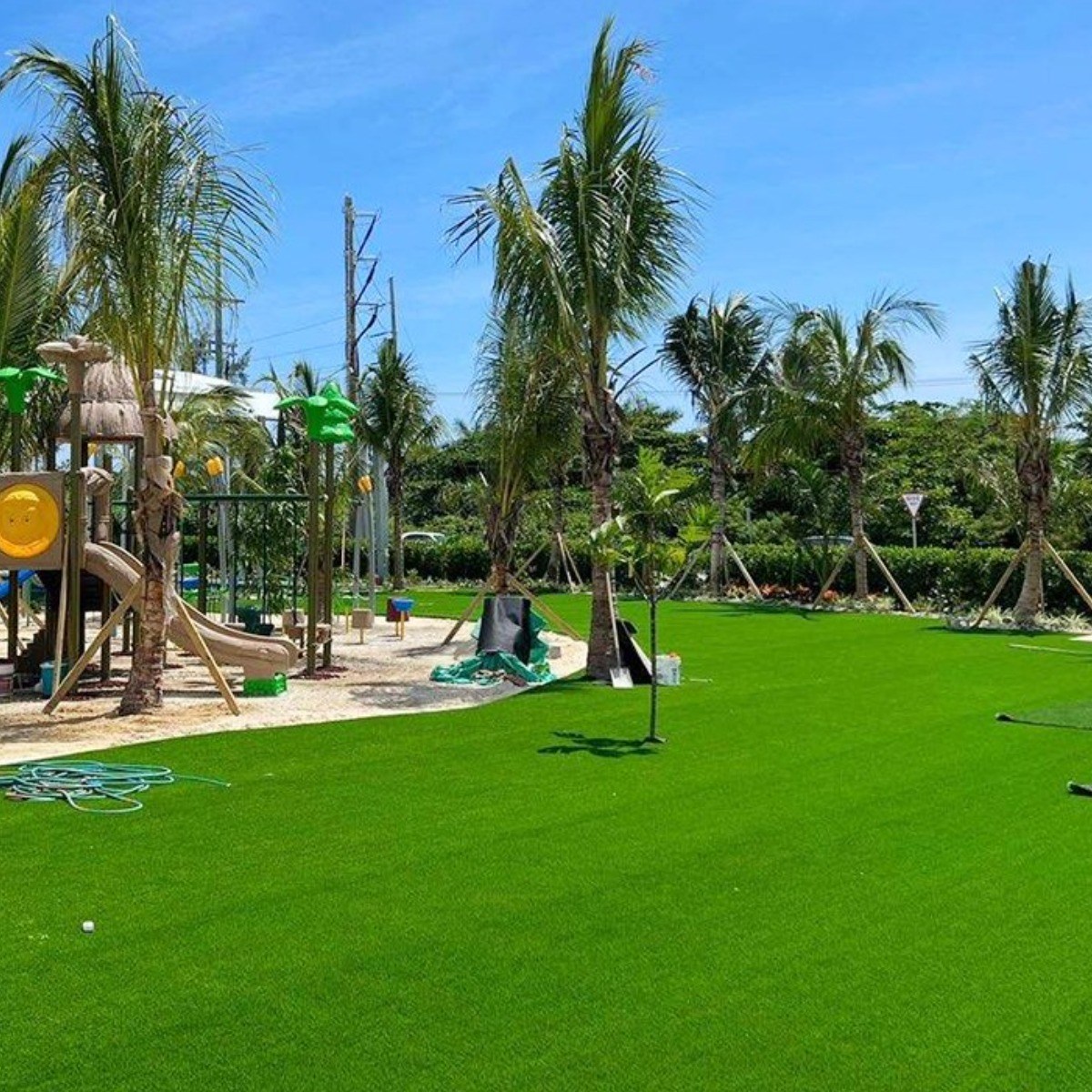 2m * 25m (15평시공) 한롤 최고급 인조잔디 한 롤 조경 베란다 마당 옥상 테라스 매트 시공 잔디길이 선택 (20~30미리 잔디길이), 1개, 25mm 395,000원