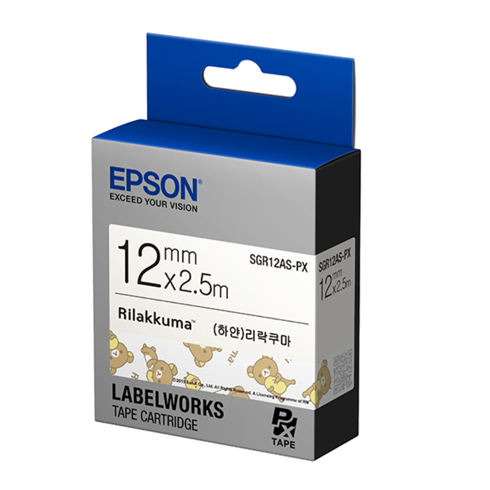 엡손 리락쿠마 라벨카트리지 SGR12AS 9,130원