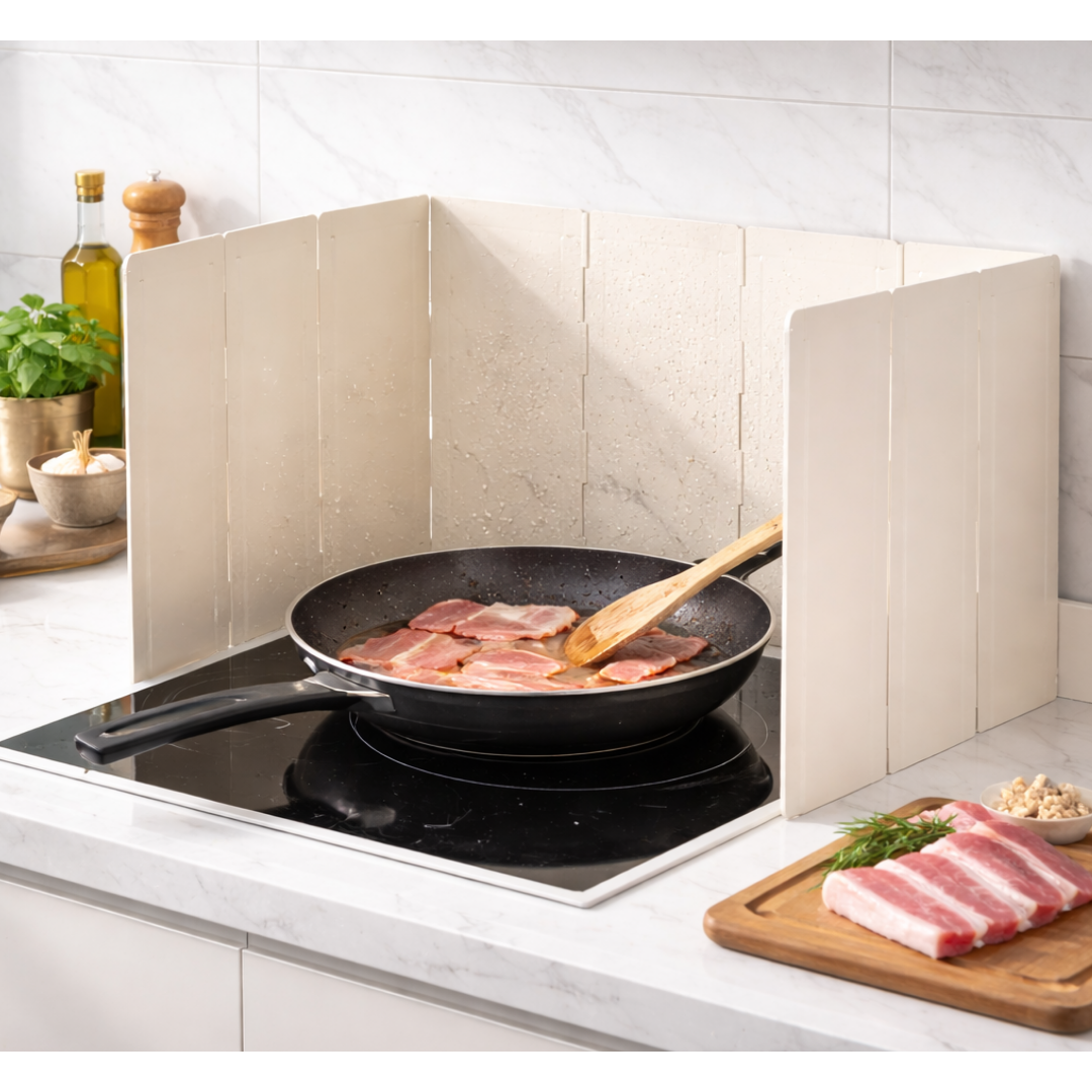 오복이픽마켓 접이식 가스레인지 캠핑 가림막, 아이보리 10P 24,900원