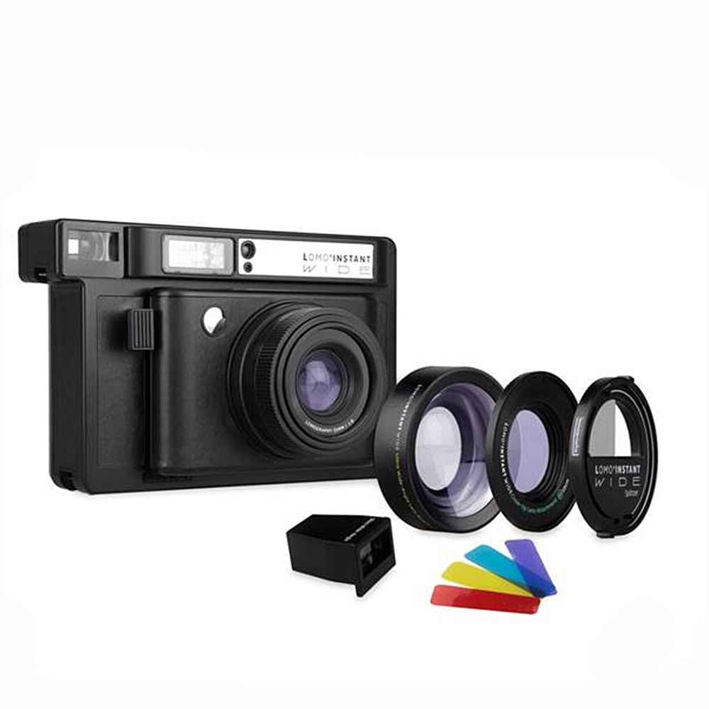 로모 인스턴트 와이드카메라 블랙 렌즈패키지 사은품;스트랩+배터리 즉석카메라 255,000원