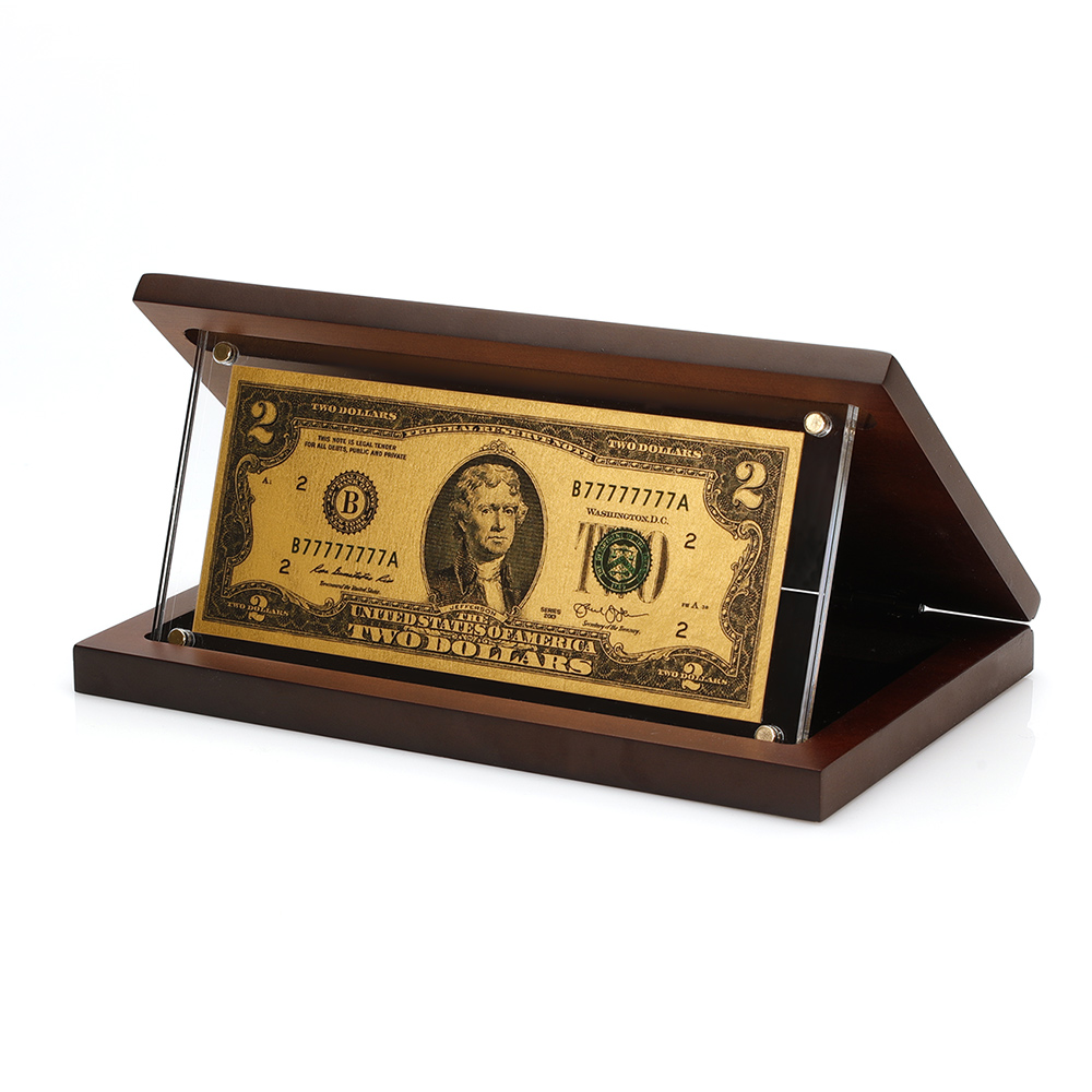 순금 행운의 2달러 아크릴 (우드케이스) 감사패 개업 승진 선물 SG-040 60,000원