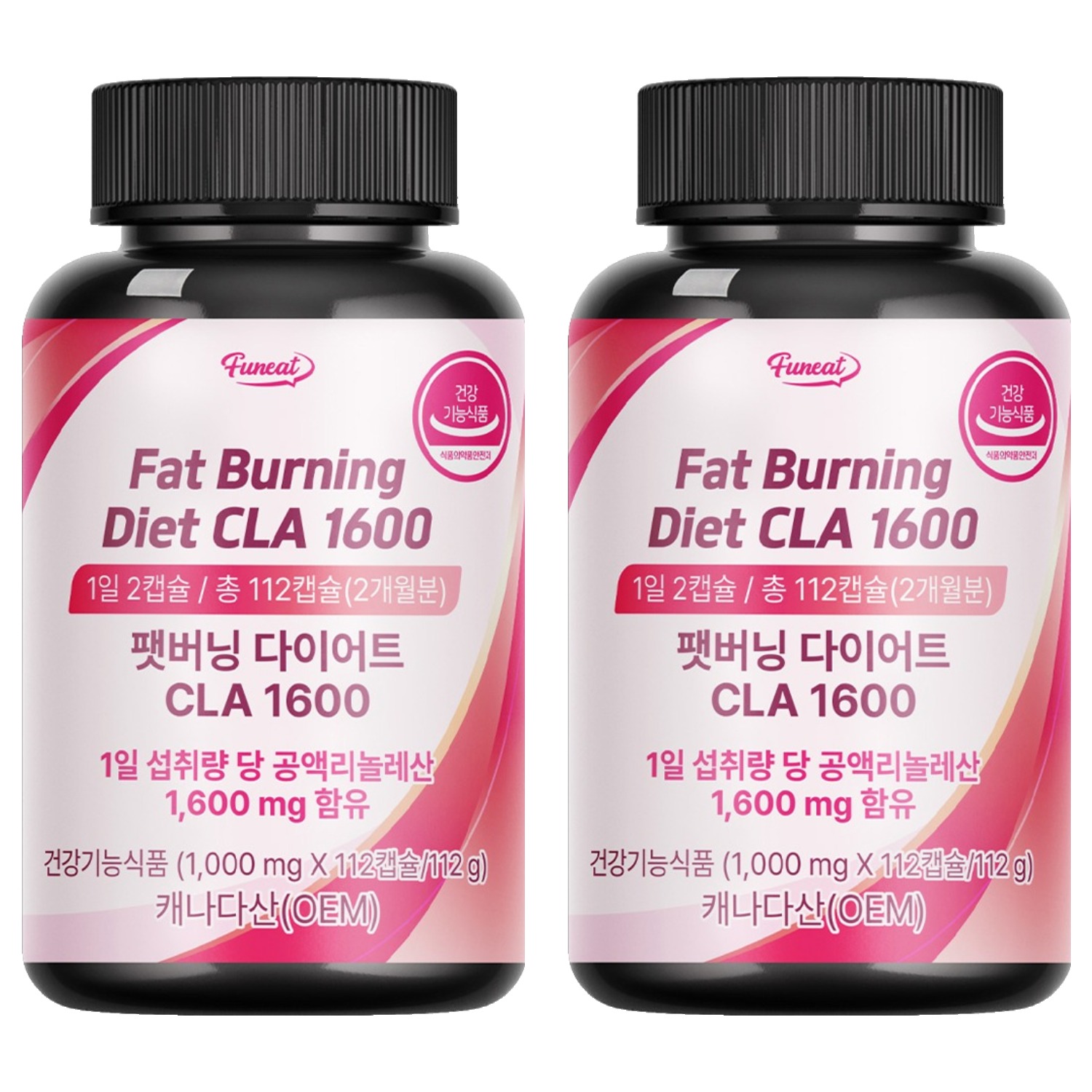 퍼니트 팻버닝 다이어트 CLA 1600, 112정, 2개 31,600원