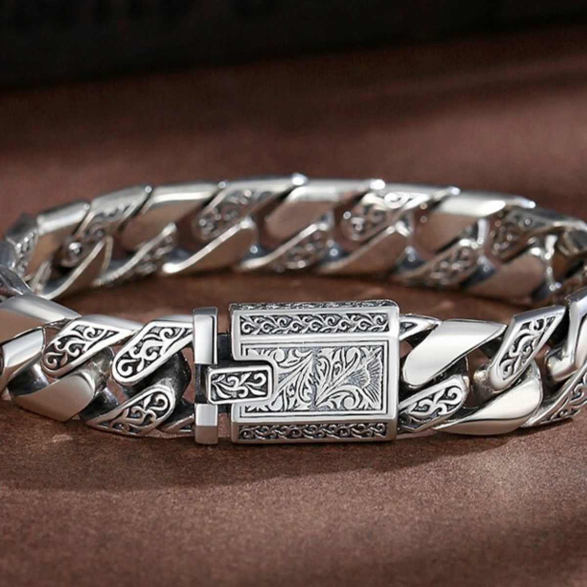 써니 남성용 체인 심플 팔찌 25,600원