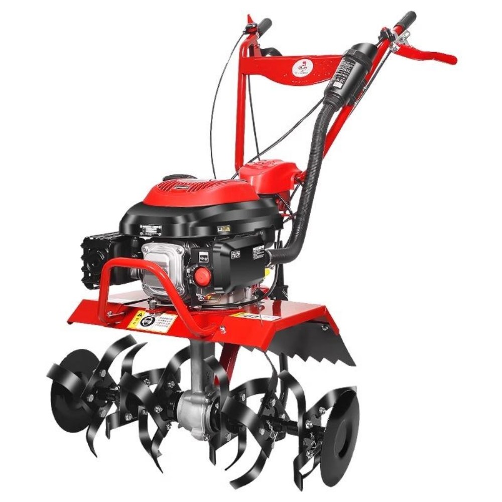 두매상사 고출력 미니 관리기 휘발유 로터리 가정용 초소형 경운기 소형 4행정 농기계 트랙터 엔진 텃밭, 1개, 소형 4) 729,000원