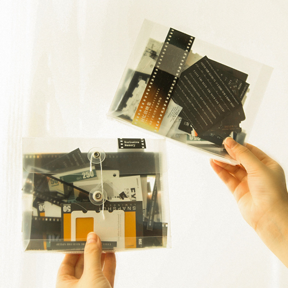 모를린 빈티지 필름 다꾸 소재 세트 다이어리 꾸미기 감성 페이퍼 키트, 1세트, 1매, 혼합 생상 15,600원