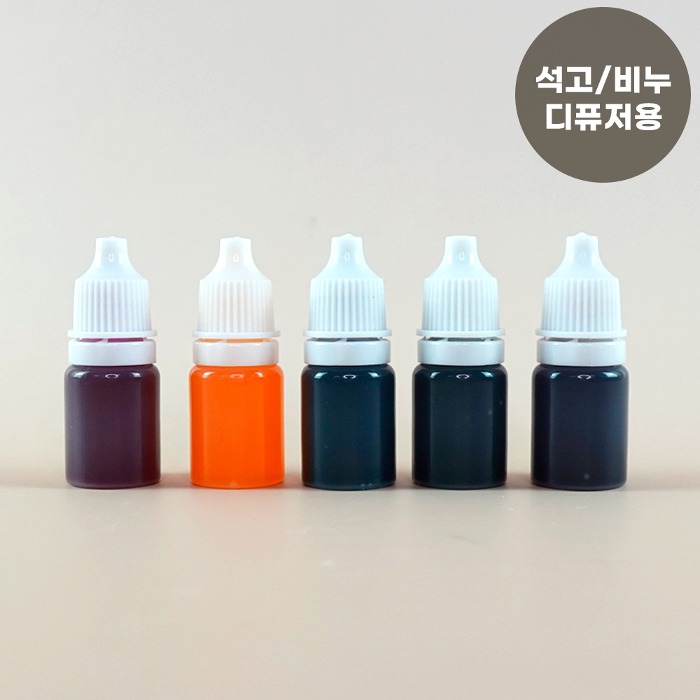 캔들나라 5color 액체염료 세트 5ml, 5색, 1개, 무향 2,500원