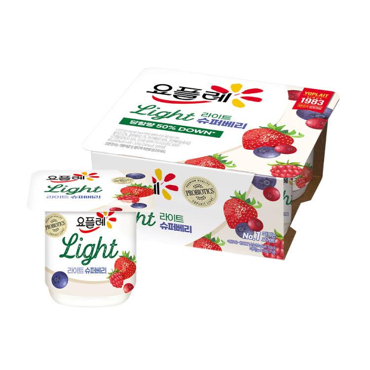 빙그레 요플레 라이트 슈퍼베리 80g 8개 20,900원