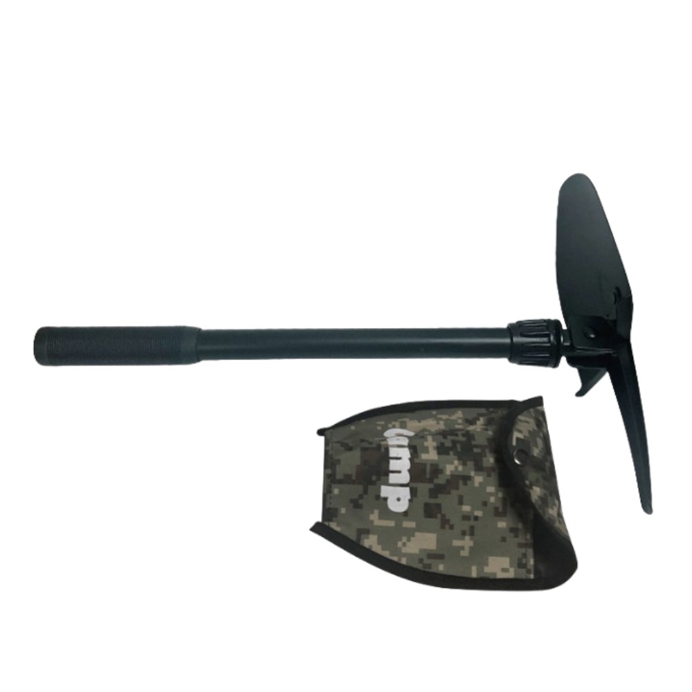 국산 3단 접이식 야전삽 대형 캠핑용 삽 곡괭이 겸용 차량용 눈삽 비상용 제설 다용도 63cm 38,500원