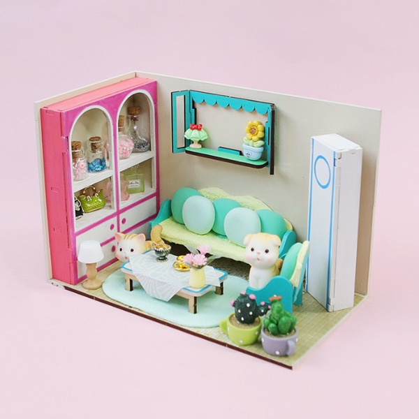 정인아트 조립식 미니어처 거실세트 (1개입) 3,400원