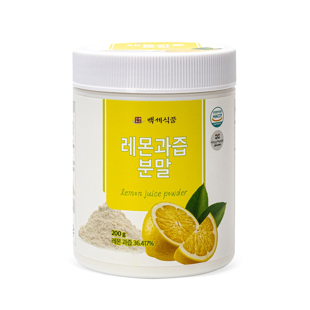 미국산 레몬과즙 분말 200g HACCP 인증제품, 1개, 200g 20,200원