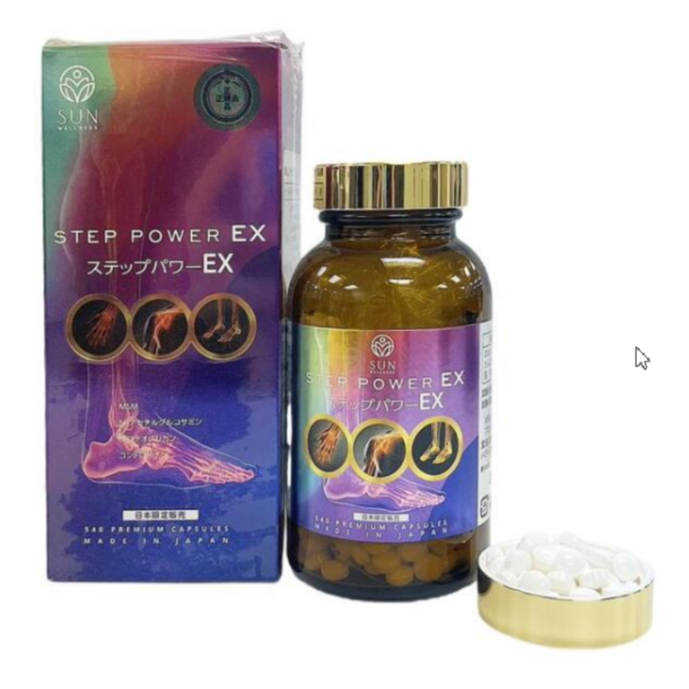 일본 스텝파워EX  MSM 글루코사민 540정 3개월 [관부가세 포함] 377,000원
