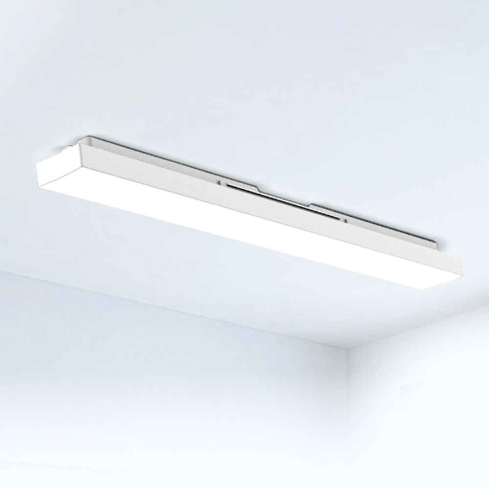 장수램프 LED 사각 일자등 30W 하얀빛 1박스 20개입, 20개 110,000원