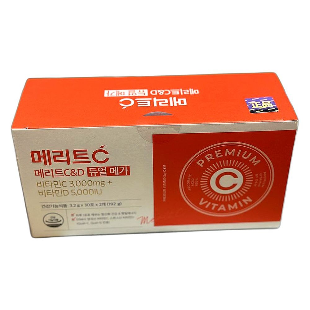 면역력 증진 비타민C 듀얼메가 고용량 비타민D 포함 피로회복 피부미용 영양제, 60포, 2개, 2개, 3.2g 111,500원