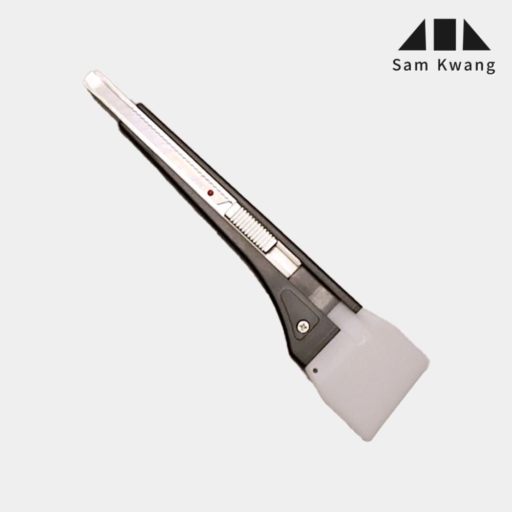 삼광 다시 일본산 NT 도배 커터칼 벽지 필름 컷팅 캇타 셀프도배용품 강화플라스틱 도배칼 헤라일체형 도배용컷터 17,500원