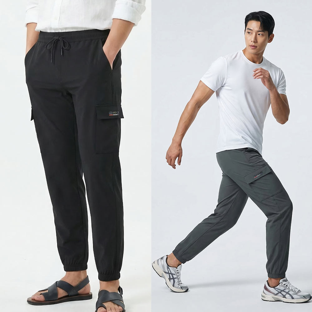 모렉스 1+1 남성 쿨 기능성 카고 트레이닝 바지 조거 츄리닝 팬츠 35,800원