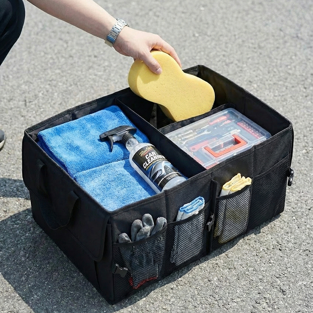 바오르 공간활용 다용도 접이식 트렁크정리함 7,700원