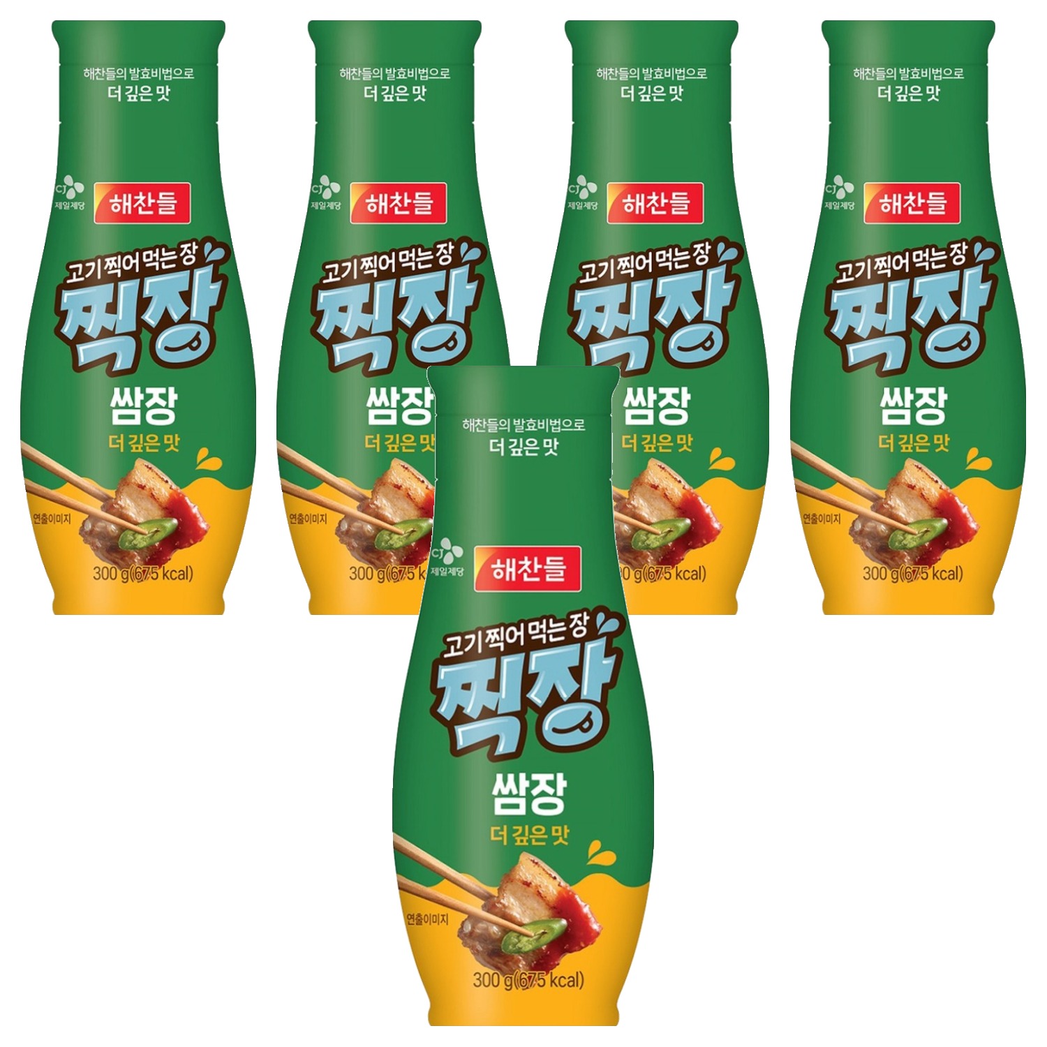 해찬들 찍장 쌈장 튜브형 10,800원