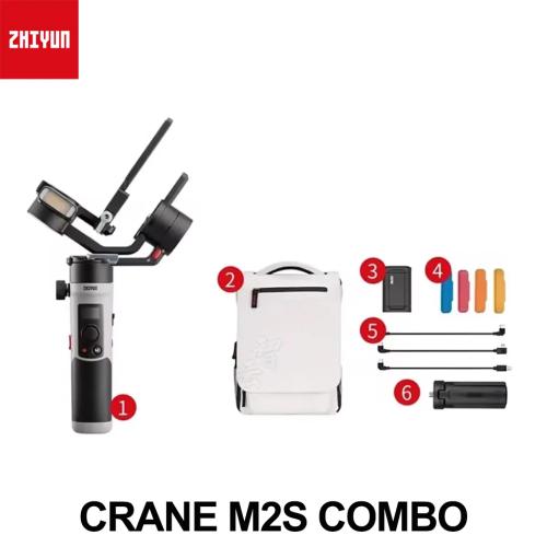 카메라 스마트폰 핸드헬드 짐벌 핸들 그립 삼각대 셀카봉 지윤 크레인 M2S 3 축 카메라 안정기 후지 DSLR 미러리스 카메라와 호환 408,700원