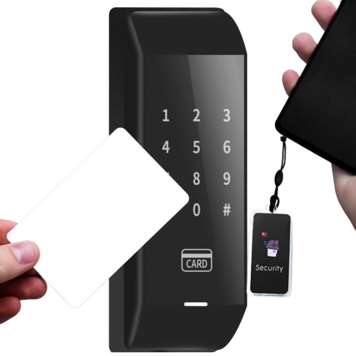 RFID 복사 카드 도어락 공동현관 출입 카드키 복제 태그 주문 제작 3,100원