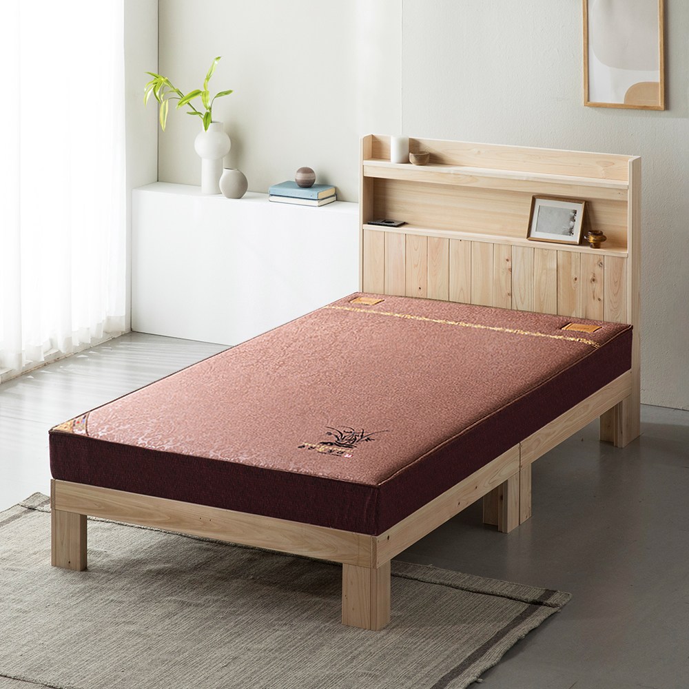 세계로가구 오리지널 편백나무 황토흙침대 참숯 황토볼보료 히노끼 원목 프레임 슈퍼싱글 퀸 1,090,000원