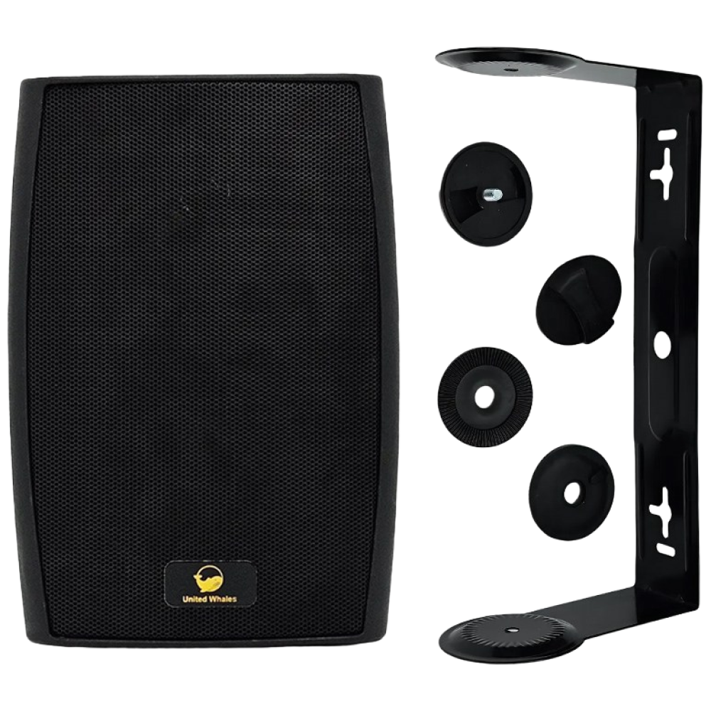 U.W 매장용스피커 매장 카페 업소용 벽걸이 5인치 스피커 브라켓 포함 MPS-50 1통 26,900원