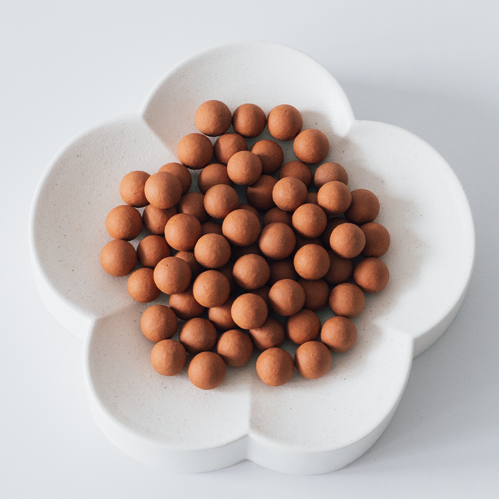 황토정원 국산 황토볼 12mm  맨발걷기 화분돌 생토볼 수경재배볼 21,000원