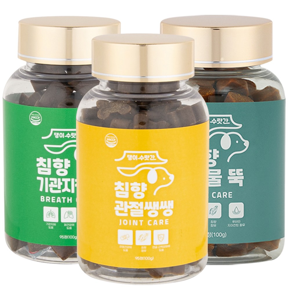 강아지 기관지 협착증 호흡기 눈 심장 관절 피부 영양제 댕이수랏간 침향 기관지청청 심장튼튼 관절쌩쌩 눈물뚝 피부&피모 100g 65,700원