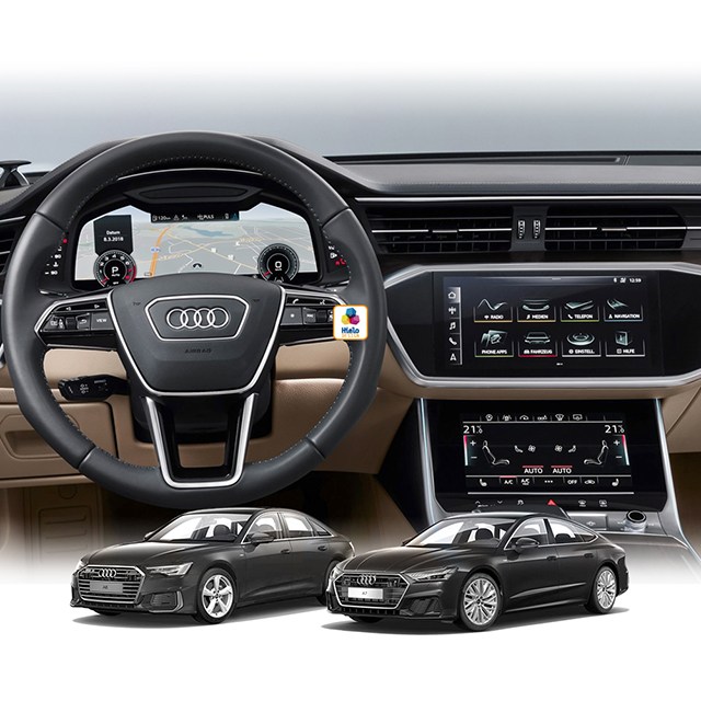 아우디 더뉴 A6 S6 C8 내비게이션 네비 계기판 공조기 강화유리 액정보호 필름 15,900원