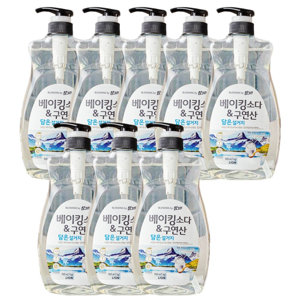 참그린 베이킹소다 & 구연산 주방세제, 1kg, 8개 28,750원