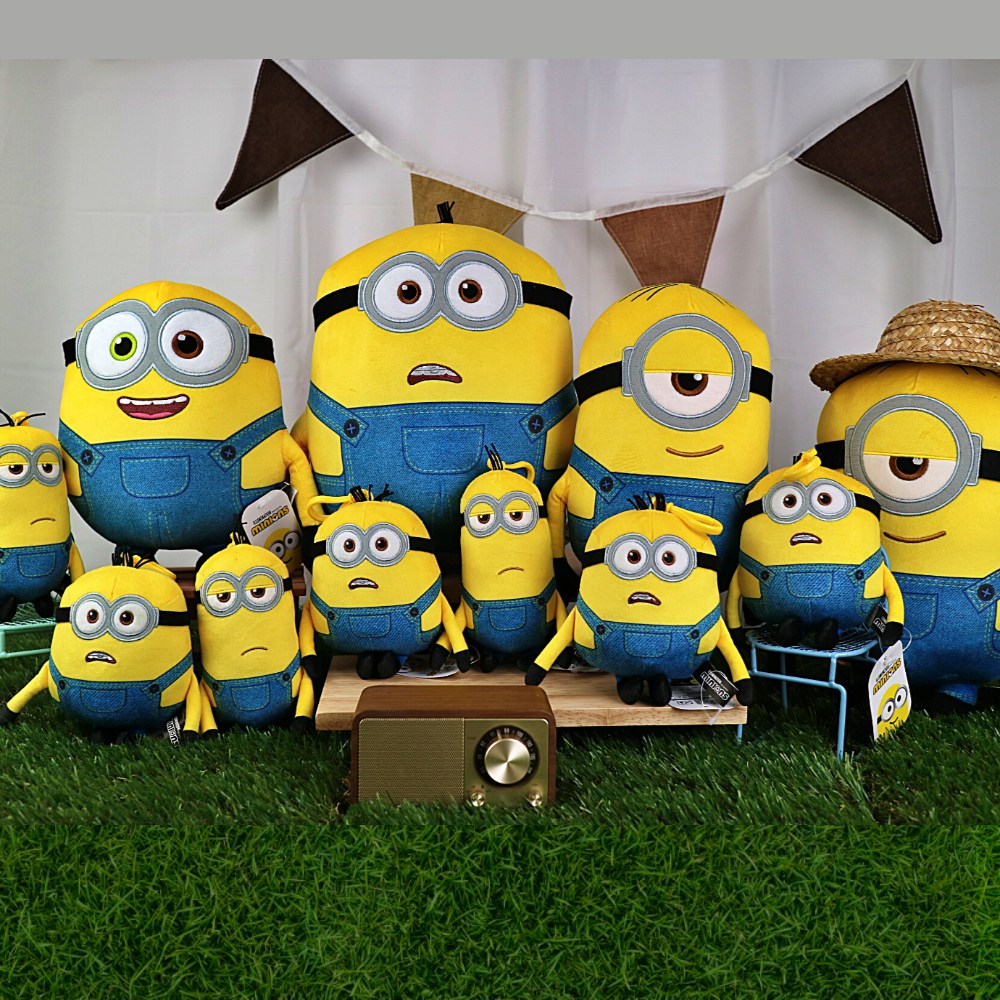 정품 일루미네이션 미니언즈 인형 가방고리 4종 케빈 밥 스튜어트 오토 7,200원