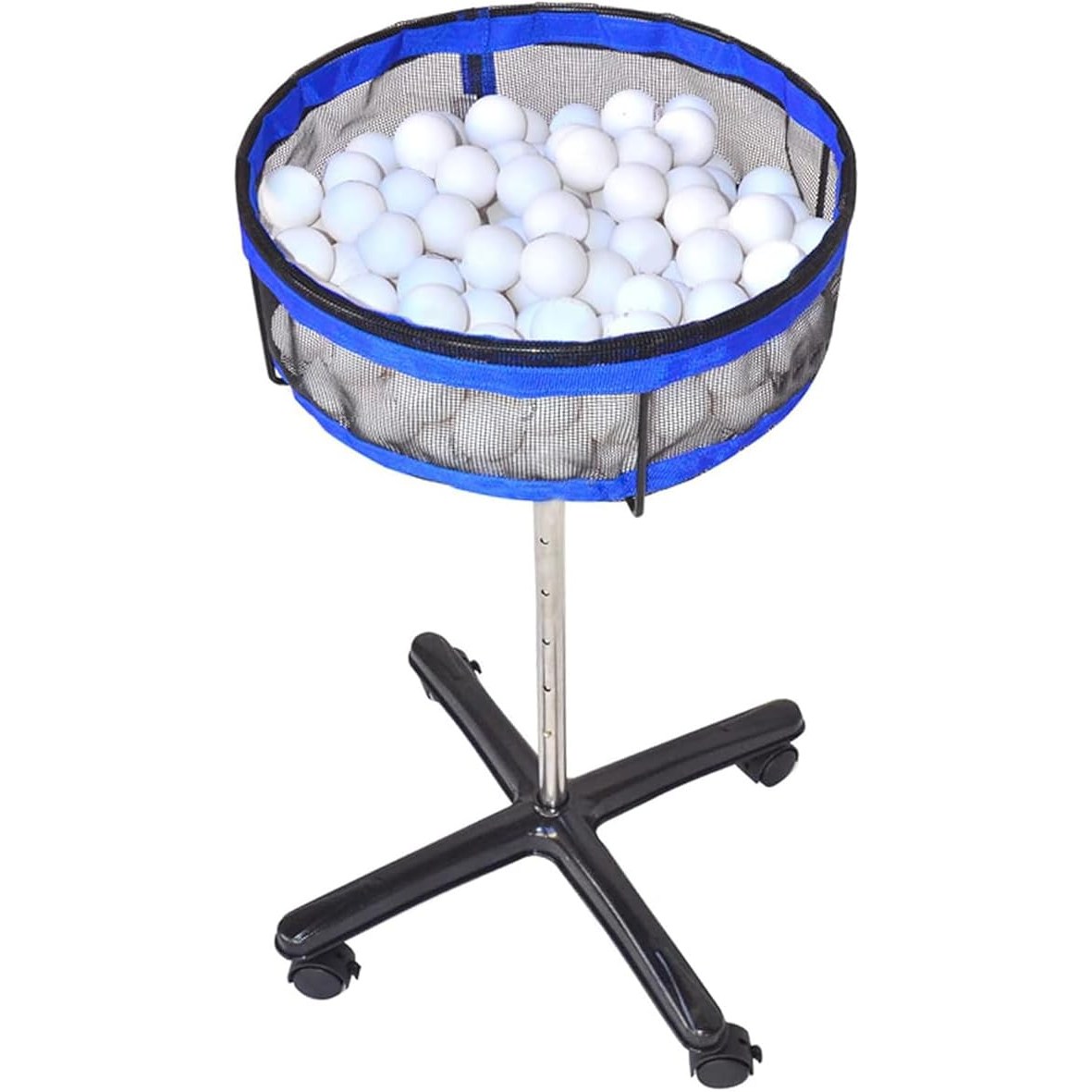 반센트 이동식 탁구공 캐리어 바구니 볼박스 겸 훈련 피커 & 스프링네트 거치대, 1개 39,800원