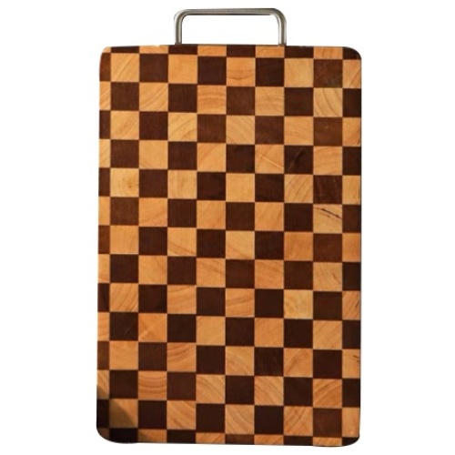 HAMMER 엔드그레인 나무 도마 플레이팅 우드 캄포도마 프리미엄 바둑판 체크도마 53,800원