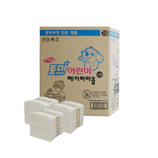 토미 어린이 페이퍼타올 핸드타올 무형광 2겹, 6000매, 1박스 17,670원