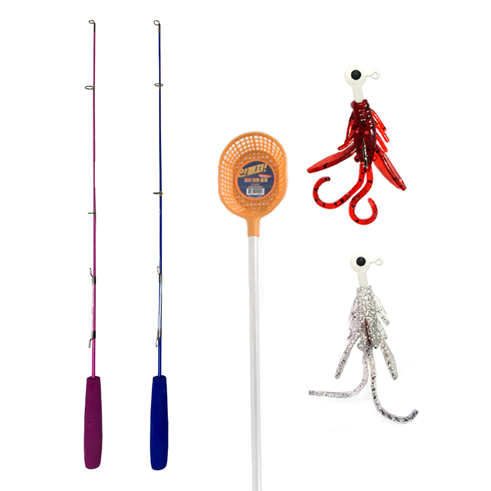 COMBI 호그웜 아이스로드 송어 산천어 얼음 낚시 2인 세트 19,800원