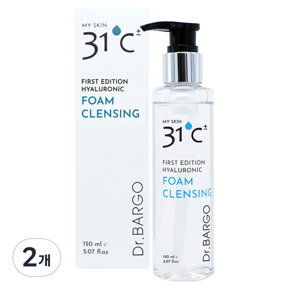 닥터바르고 퍼스트 에디션 히알루론산 폼클렌징, 150ml, 2개 15,400원