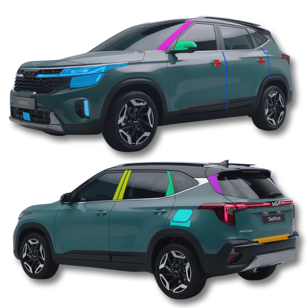 스킨엑스 더 뉴 셀토스 페이스리프트 외장필수패키지B PPF 차량보호필름 128,000원