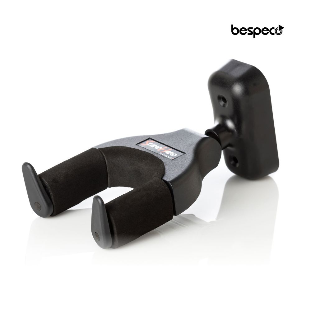 [bespeco] 벽설치용 기타 스탠드 슬랫월 설치 피스설치 기타 벽걸이 거치대, 1개, 블랙, SH730(피스용) 29,000원