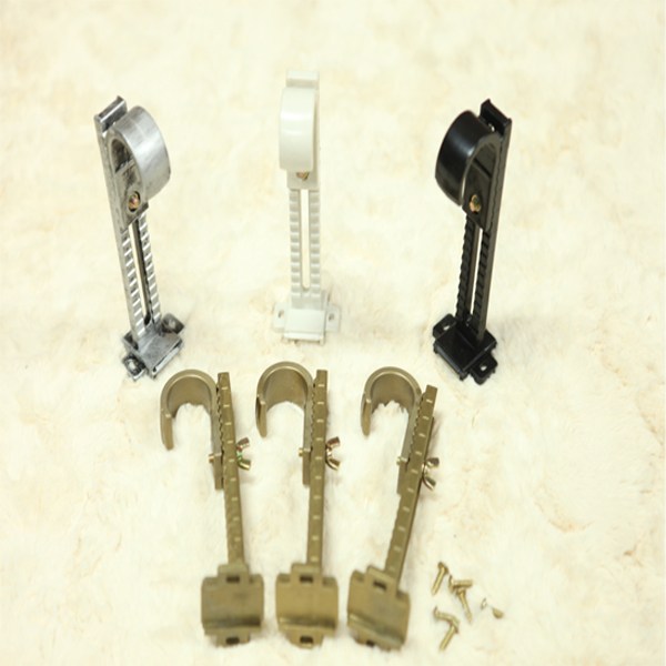 드림아트 35mm 커튼봉용 높이 조절브라켓 (2단 최대 13cm, 3단 최대 21cm 조절), 아이보리, 현재가 7,920원