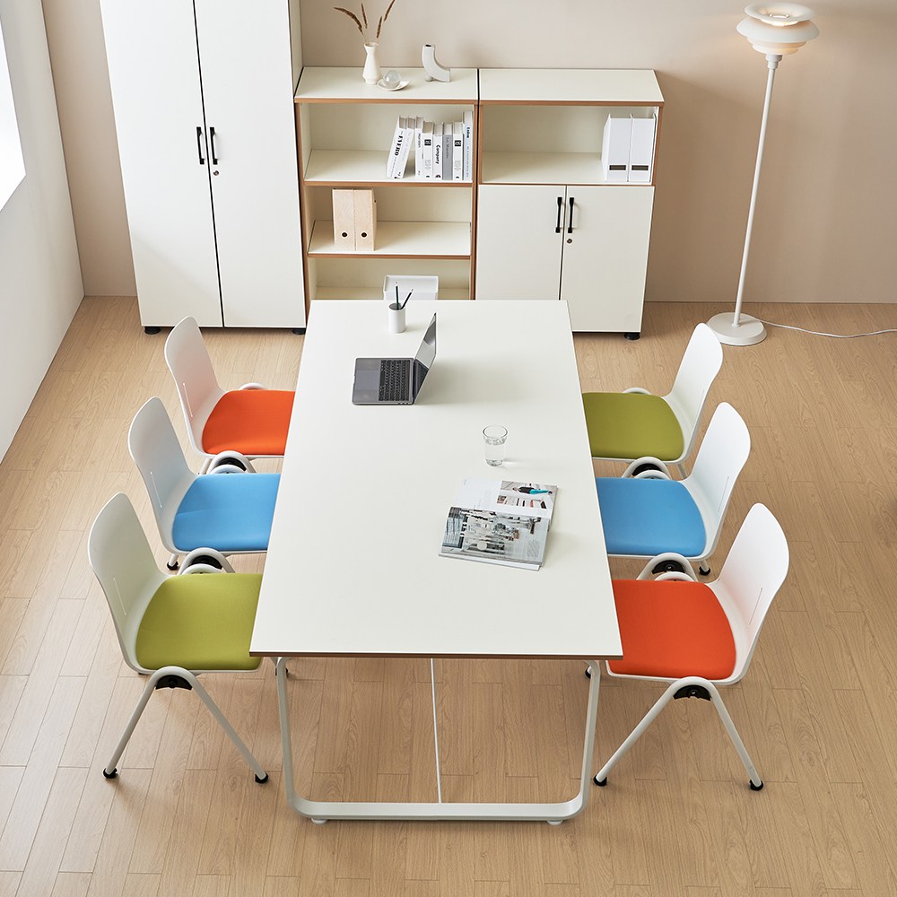 데임 B형 회의용 뷰트팔무 세트 4인 책상의자세트 1500 1800 2000 348,800원