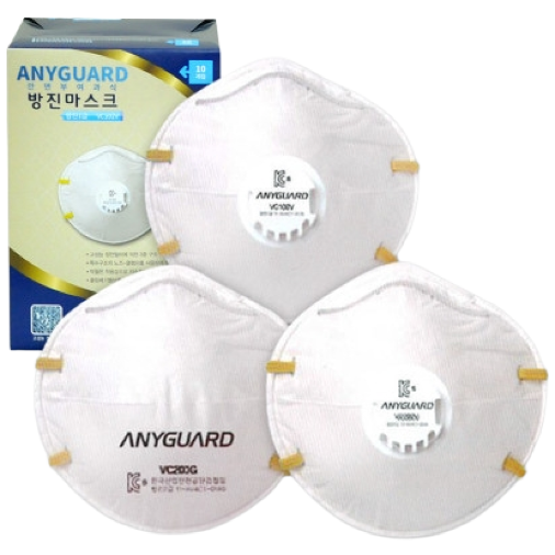 애니가드 산업용 방진마스크 1급, 2급 102V 201G 202V 박스단위, 200개입, 2급 202V 벨브 109,000원
