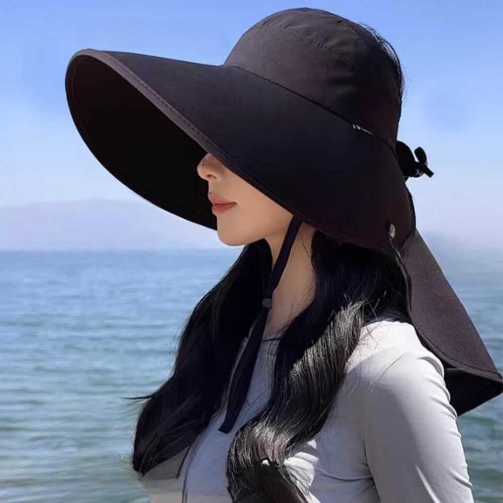 일상up 챙넓은 모자 햇빛가리개 와이드 버킷햇 썬캡 자외선차단 UV차단 여름모자 13,700원