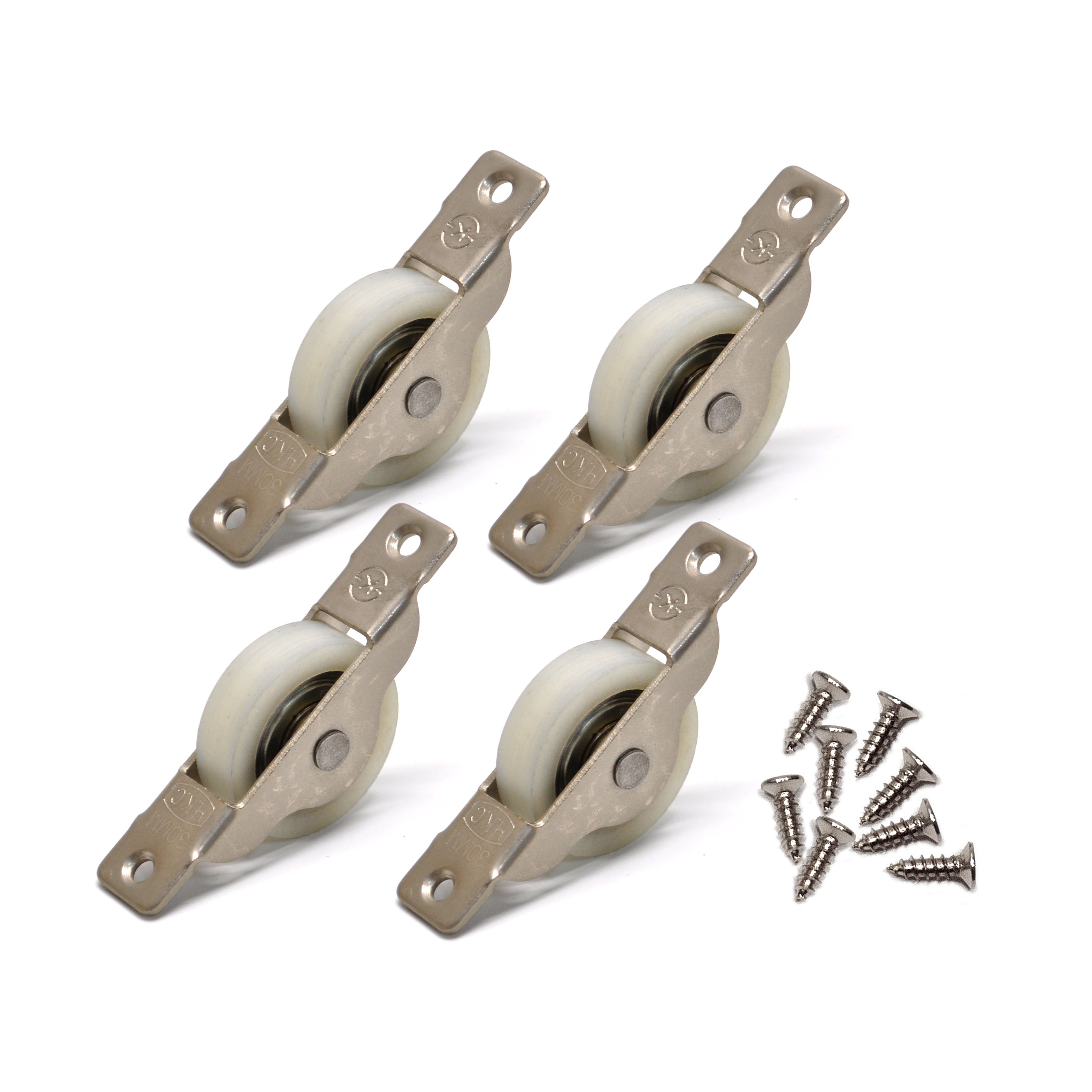 로드하드웨어 목문용 나일론 아세탈 호차 창문 중문 미닫이문 로라, 4개 13,500원