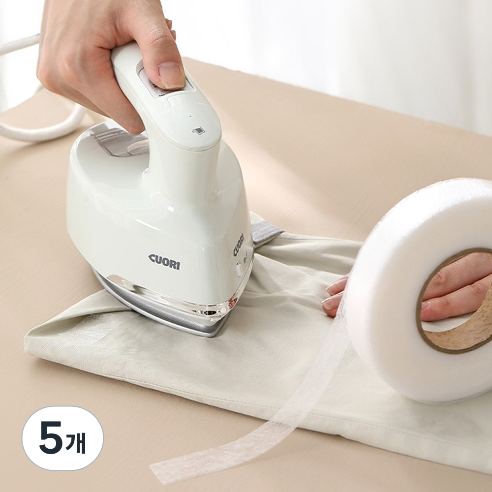 지니밸리 옷수선 테이프 밑단 고정 셀프 수선 테이프, 5개, 반투명 33,720원