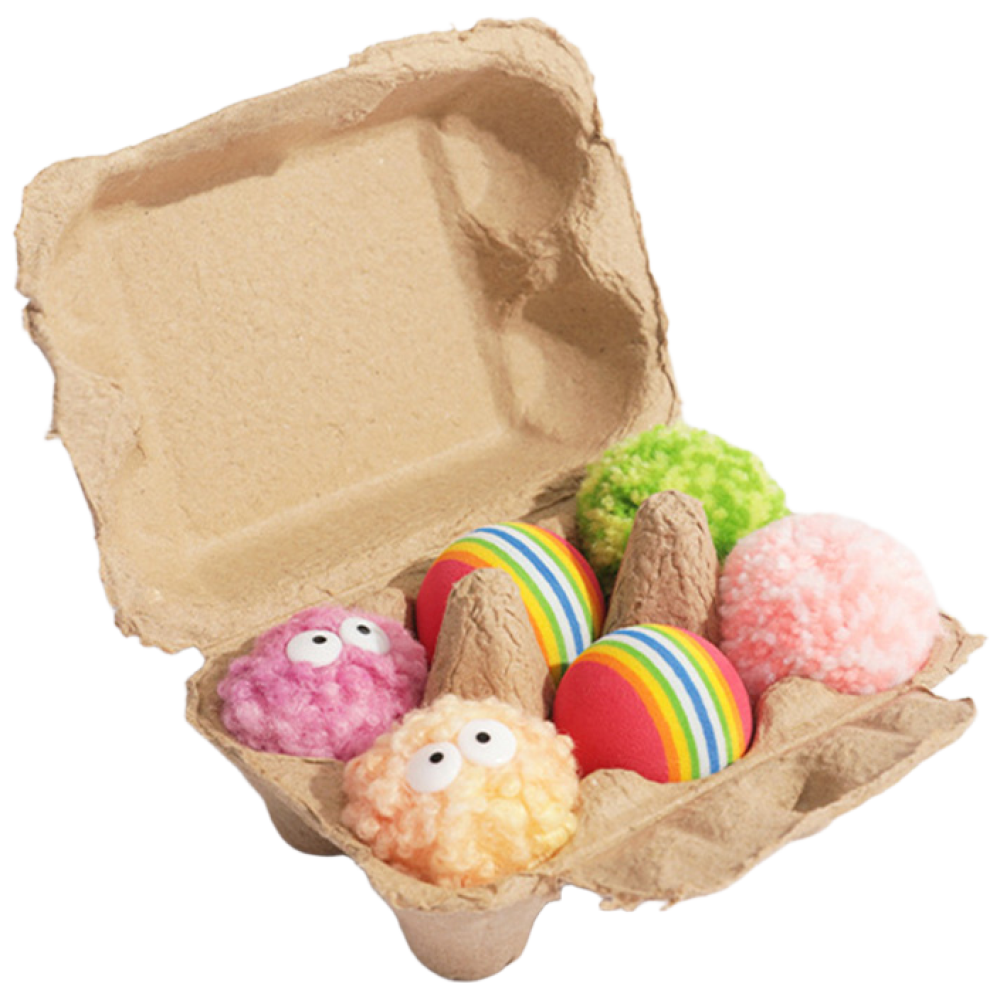 캣츠드림 고양이 장난감 뽀글이 탱탱볼 00074, 랜덤발송, 6개 9,490원