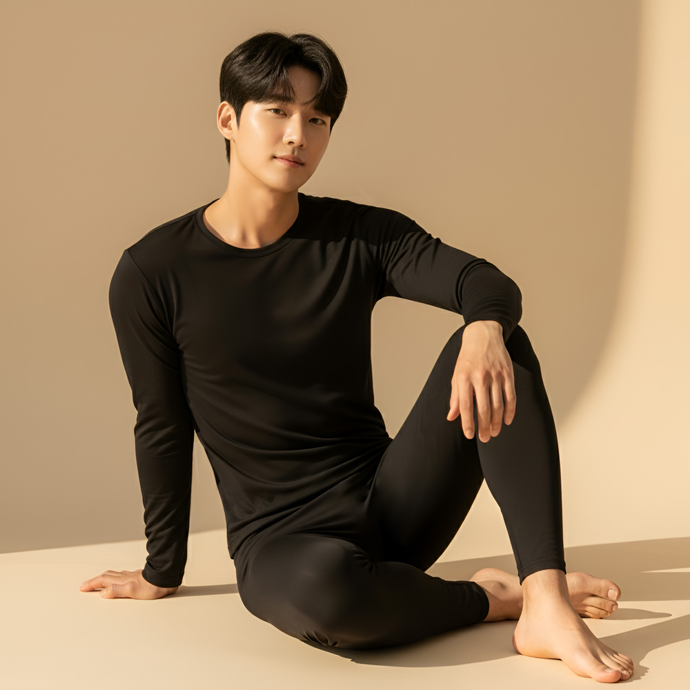 이너쉴드 남성 발열내의 겨울 기모 내복 상하세트 BASIC HEAT 19,900원