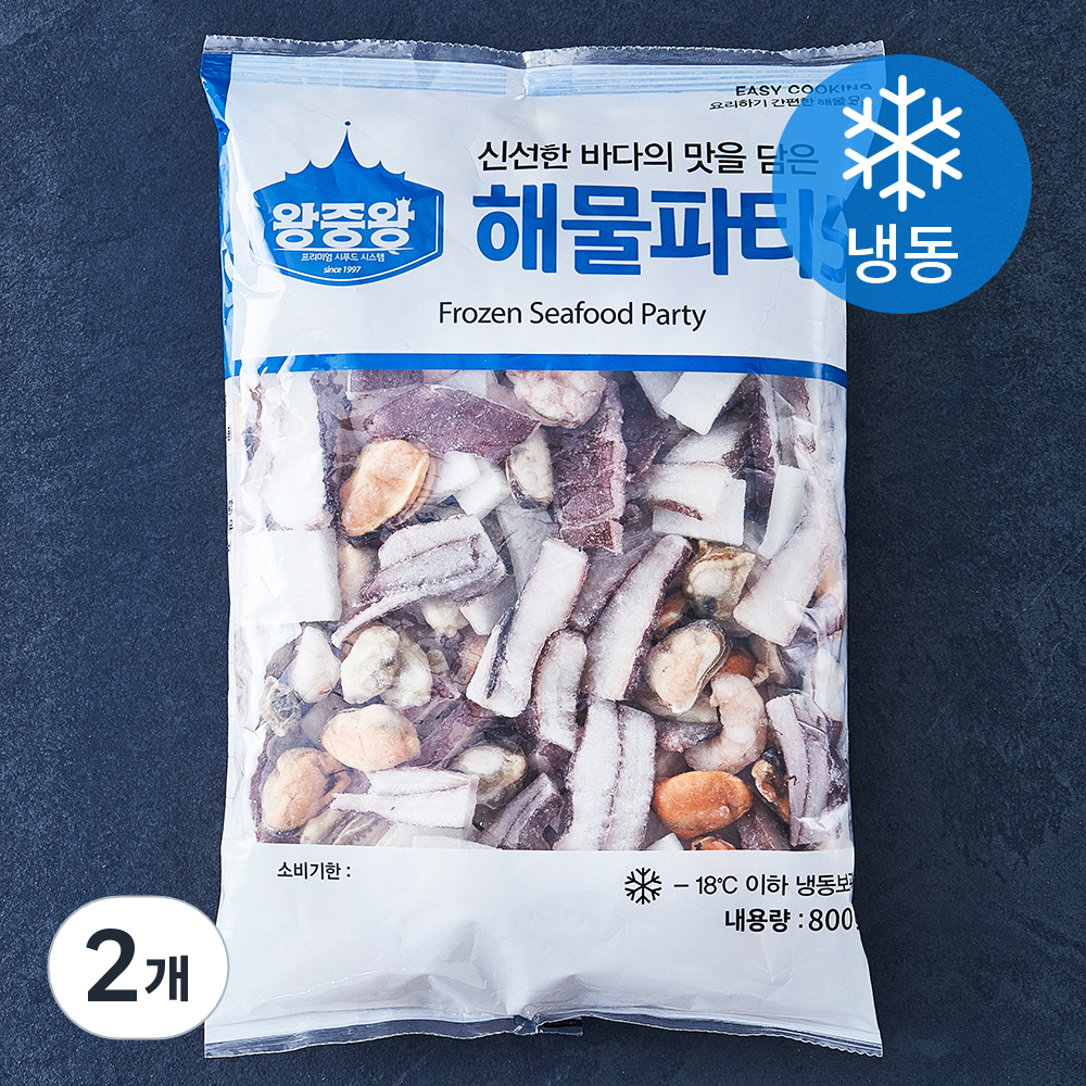 [로켓프레시] 왕중왕 해물파티 5 (냉동), 800g, 2개 16,800원