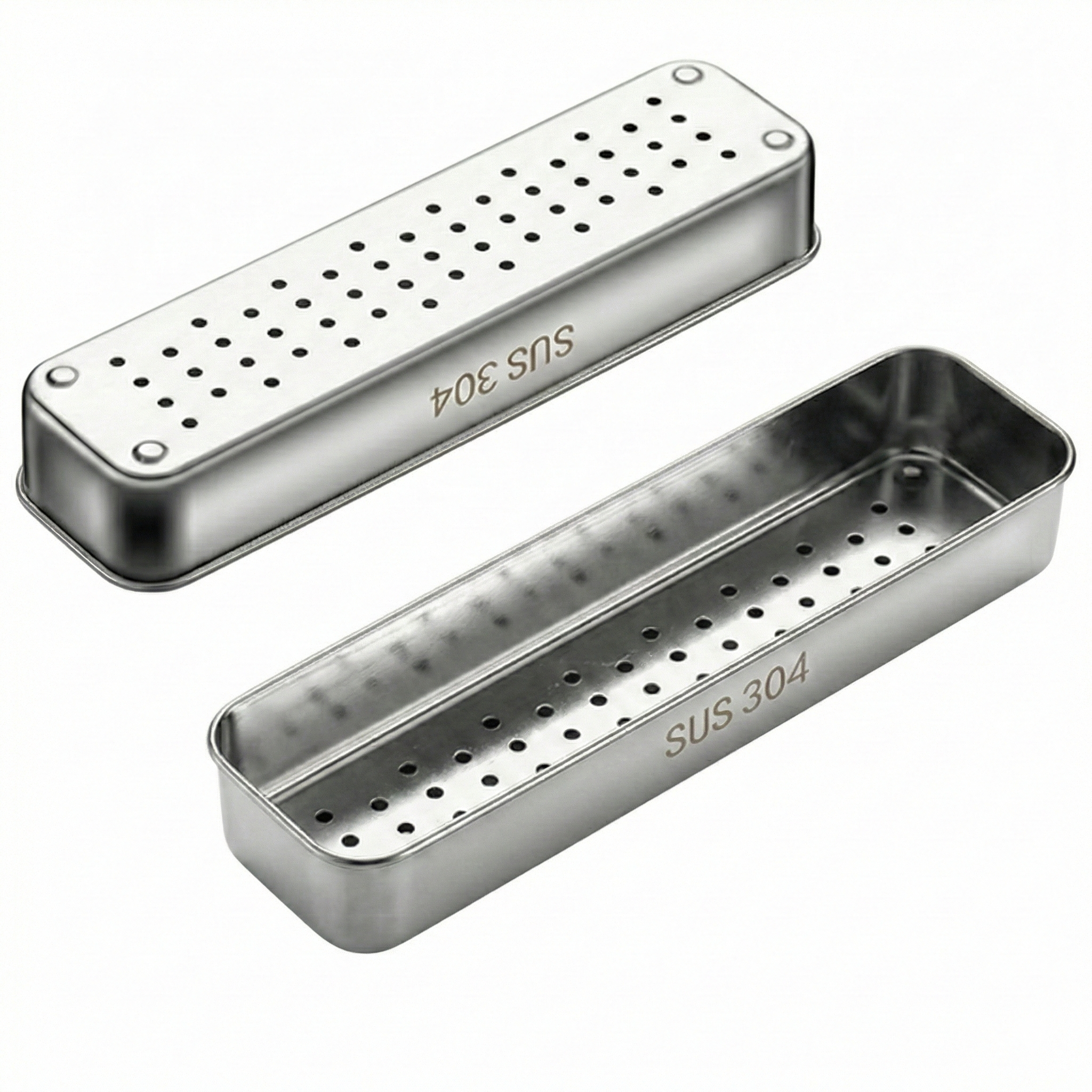 아이레노 업소용 물빠짐 스텐 수저통 소형 주방용 위생 관리 깔끔 수납, 물빠짐-소형, 1개 19,500원