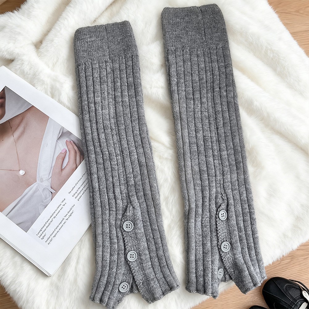 여성용 레그워머 루즈핏 겨울 골지 니트 트임 종아리 니삭스 발토시 양말 13,590원