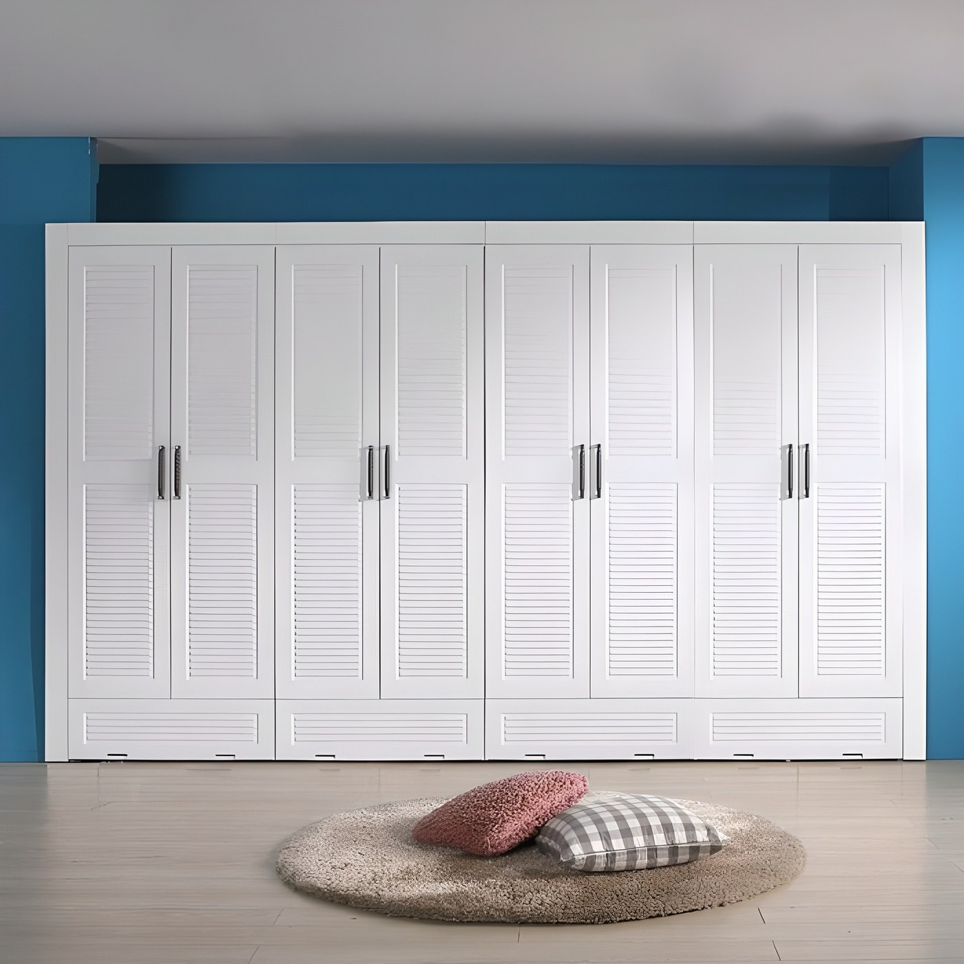 국내제작 직접배송 키높이 올루바 서랍형 3240mm 장롱 옷장 이불장 양복장, 화이트 479,900원